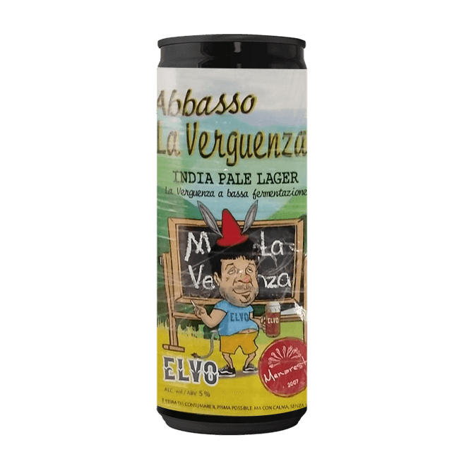 Birrificio Menaresta | Abbasso La Verguenza | 5,0% | Lattina 33 Cl.