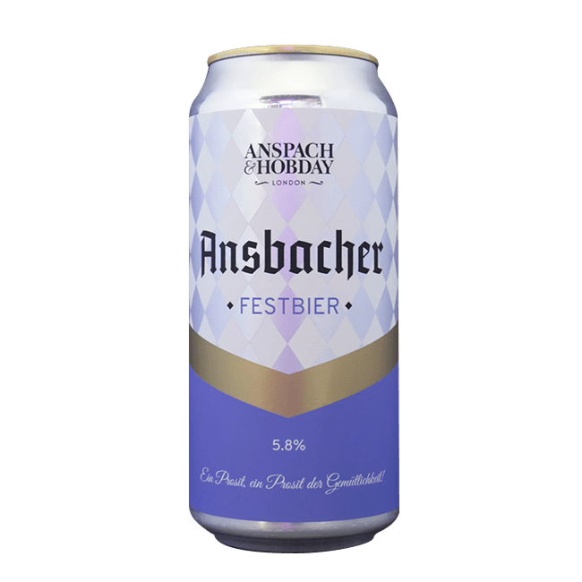 Anspach & Hobday Anspach & Hobday | Festbier | 5,8% | Lattina 44 Cl. 44 CL Organic Beer
