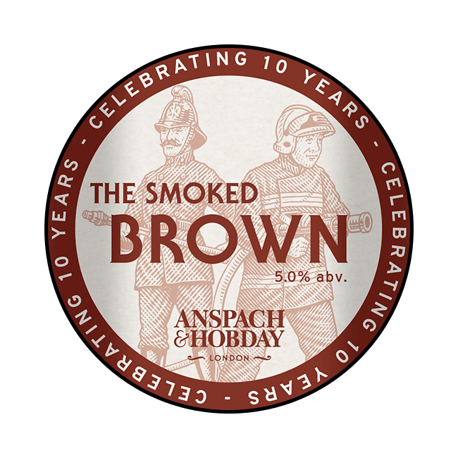 Anspach & Hobday Anspach & Hobday | Smoked Brown | 5,0% | Keykeg con Sacca 30 Lt. 30 LT Organic Beer