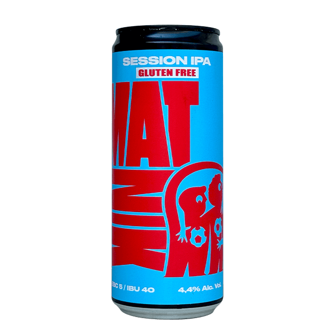 Basei Basei | Matnik Gluten Free | 4,7% | Lattina 33 Cl. 33 CL Organic Beer