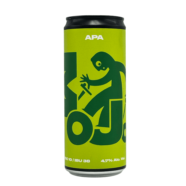 Basei Basei ∣ Mojo ∣ 4,7% ∣ Lattina 33 Cl. 33 CL Organic Beer