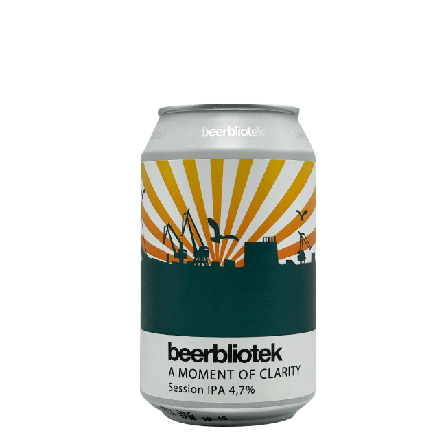 Beerbliotek Beerbliotek ∣ A Moment of Clarity ∣ 4,7% ∣ Lattina 33 Cl. 33 CL Organic Beer