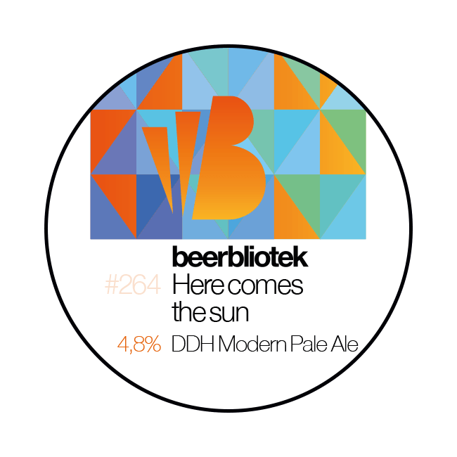 Beerbliotek Beerbliotek | Here comes the Sun | 4,8% | Keykeg con Sacca 30 Lt. 30 LT Organic Beer