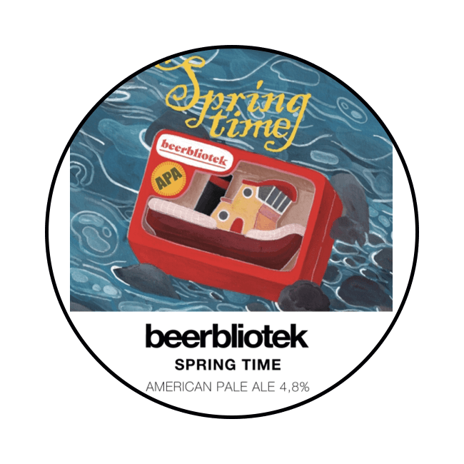 Beerbliotek Beerbliotek | Spring Time | 4,8% | Keykeg 30 Lt. 30 LT Organic Beer