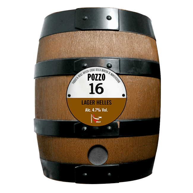 Birrificio 4 Mori Birrificio 4 Mori | Pozzo 16 | 4,7% | BOTTICELLA 20 Lt. 20 LT Organic Beer