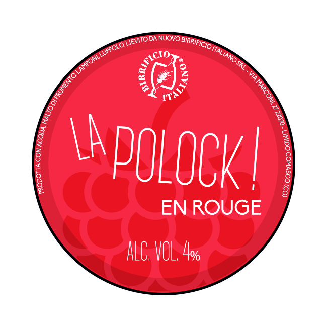 Birrificio Italiano Birrificio Italiano | Polock En Rouge | 4,0% | Keykeg 20 Lt. 20 LT Organic Beer