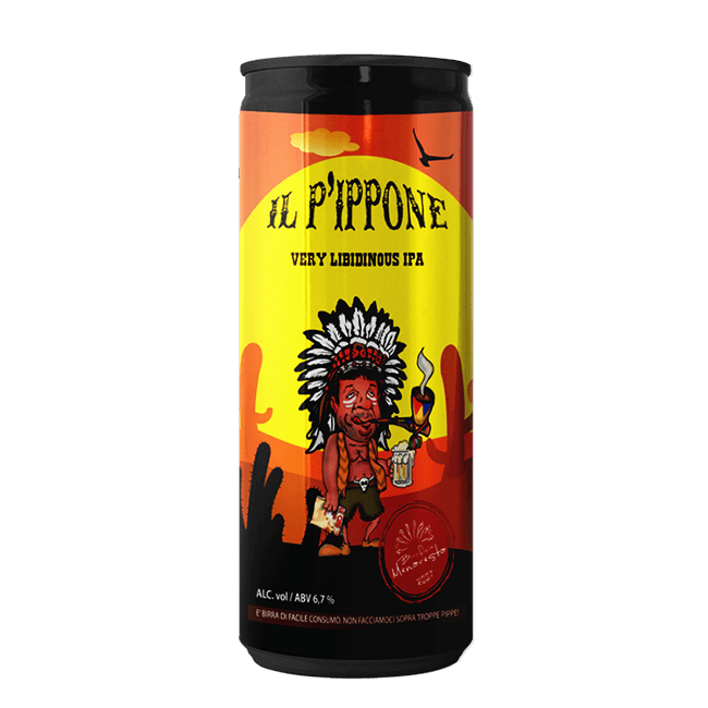 Birrificio Menaresta Birrificio Menaresta | Il P'Ippone | 6,7% | Lattina 33 Cl. 33 CL Organic Beer