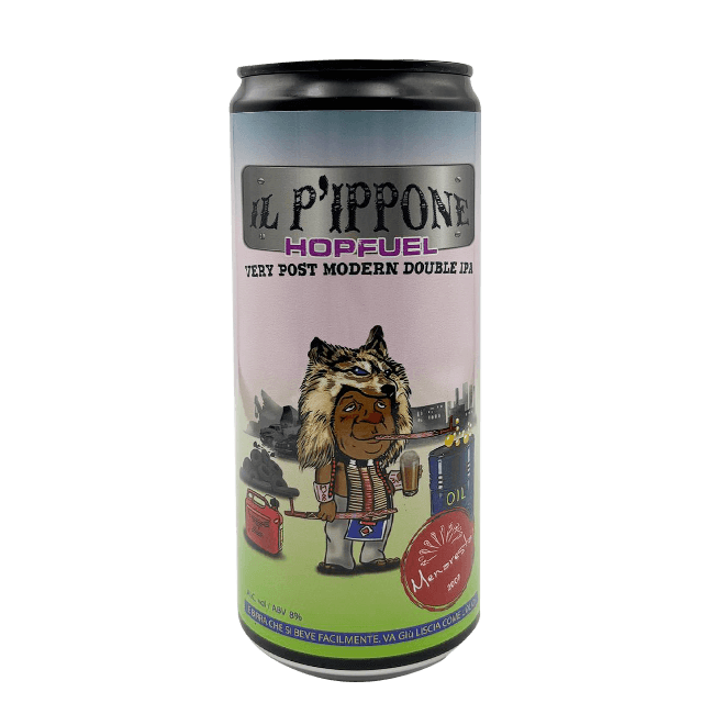 Birrificio Menaresta Birrificio Menaresta | Il P'Ippone Hopfuel | 8,0% | Lattina 33 Cl. 33 CL Organic Beer