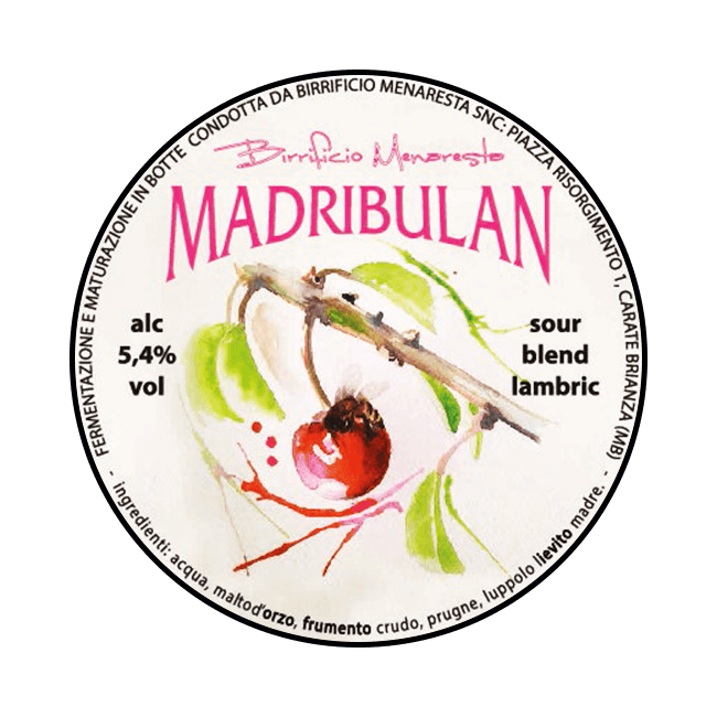 Birrificio Menaresta Birrificio Menaresta | Madribulan | 5,2% | Polykeg 16 Lt. 16 LT Organic Beer