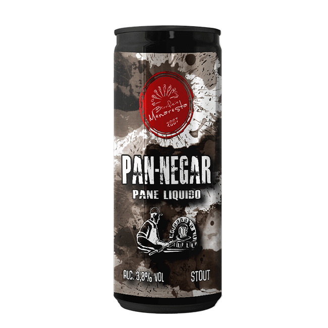 Birrificio Menaresta Birrificio Menaresta | Pan Negar | 3,8% | Lattina 33 Cl. 33 CL Organic Beer