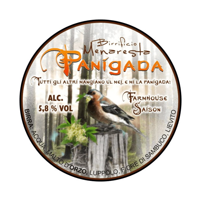 Birrificio Menaresta Birrificio Menaresta | Panigada | 5,8% | Polykeg 16 Lt. 16 LT Organic Beer