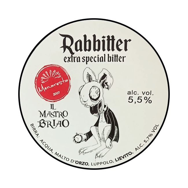 Birrificio Menaresta Birrificio Menaresta | Rabbitter | 5,5% | Polykeg 24 Lt. 24 LT Organic Beer