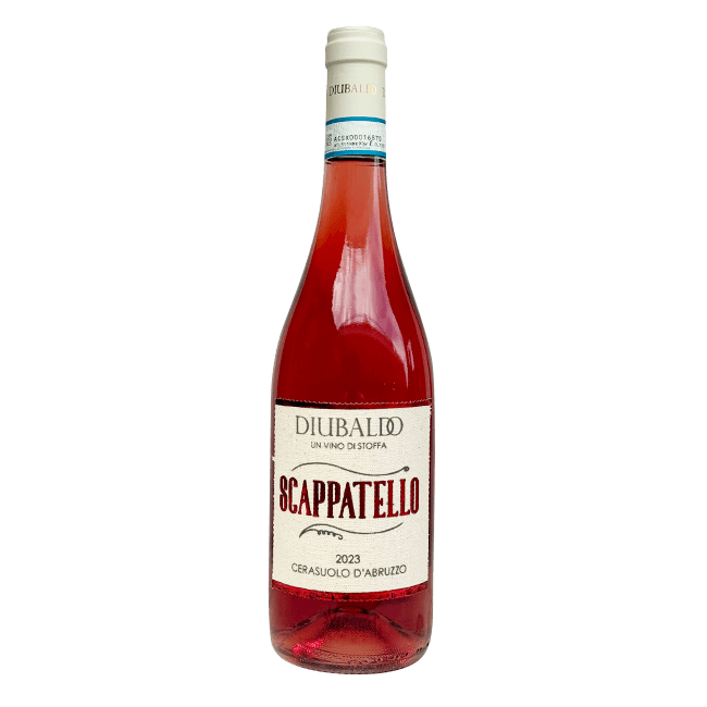 Cantina Diubaldo | Scappatello 2024 | Cerasuolo D'Abruzzo | 13,0% | Vino Rosato 75 Cl.