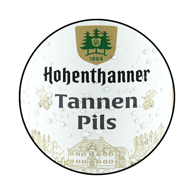 Hohenthanner Hohenthanner | Tannen Pils | 5,2% | Acciaio 30 Lt. Baionetta 30 LT ACCIAIO Organic Beer