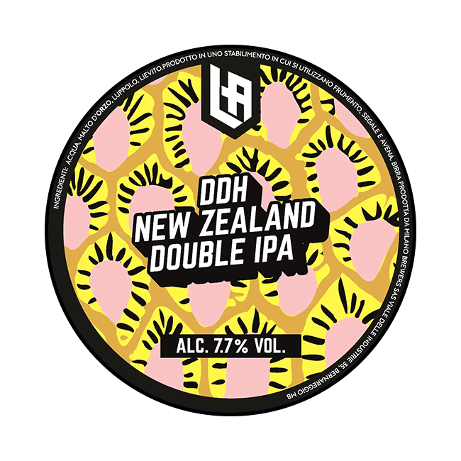 LA Brewery LA Brewery | DDH New Zealand Double IPA | 7,7% | Acciaio 20 Lt. Baionetta 20 LT ACCIAIO Organic Beer