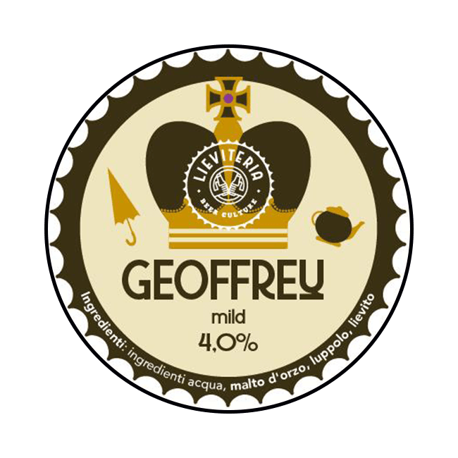 Lieviteria Lieviteria | Geoffrey | 4,0% | Polykeg 24 Lt. 24 LT Organic Beer