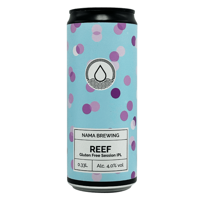 Nama Brewing NAMA Brewing | Reef Gluten Free | 4,0% | Lattina 33 Cl. 33 CL Organic Beer