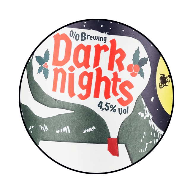 O/O Brewing O/O Brewing | Dark Nights | 4,5% | Polykeg 30 Lt. 30 LT Organic Beer