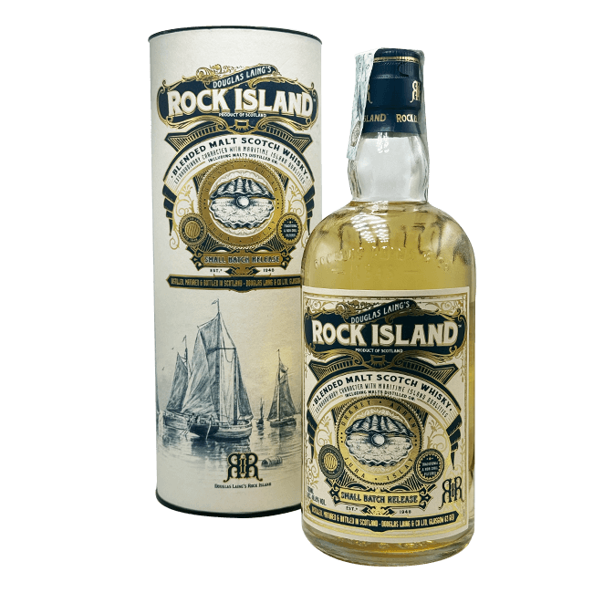 Rinaldi Douglas Laing's | Rock Island | Blended Malt Scotch Whisky | 46,8% | 70 Cl. LIQUORI Organic Beer