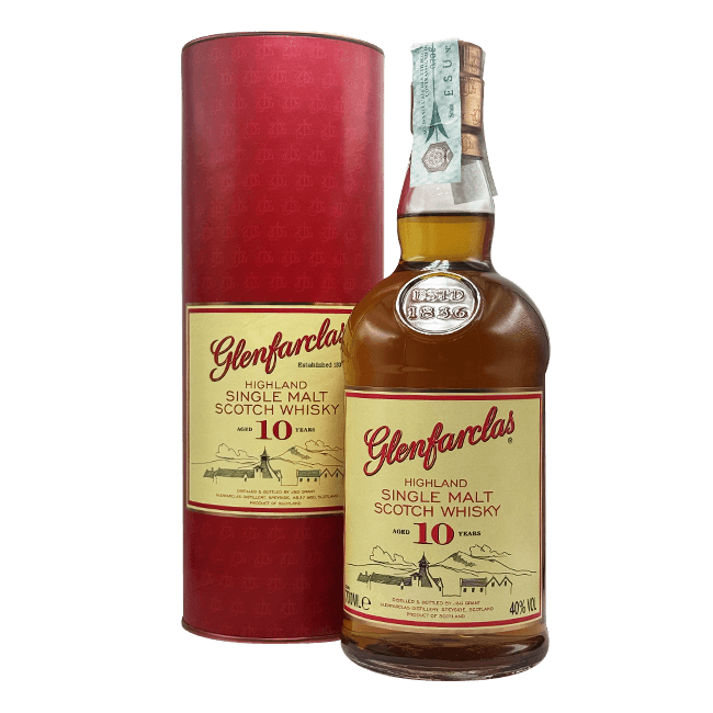 Rinaldi Glenfarclas | Highland Single Malt Scotch Whisky | Aged 10 Years | 40,0% | 70 Cl. LIQUORI Organic Beer