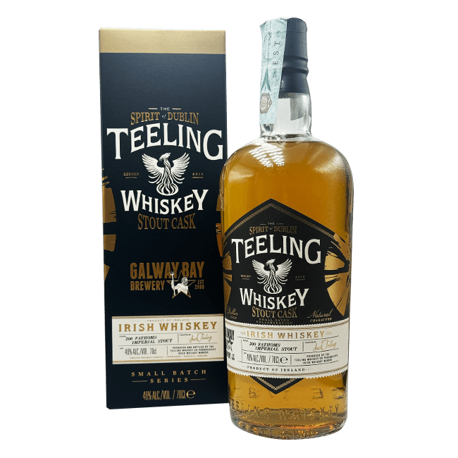 Rinaldi Teeling Whiskey x Galway Bay Brewery | Stout Cask Irish Whiskey | 46,0% | 70 Cl. LIQUORI Organic Beer