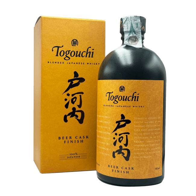 Rinaldi Togouchi | Blended Japanese Whisky | Beer Cask Finish | 40,0% | 70 Cl. LIQUORI Organic Beer