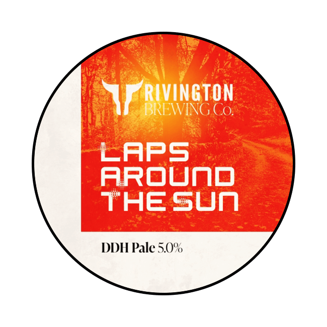 Rivington Rivington | Laps Around The Sun | 5,0% | Keykeg 30 Lt. 30 LT Organic Beer