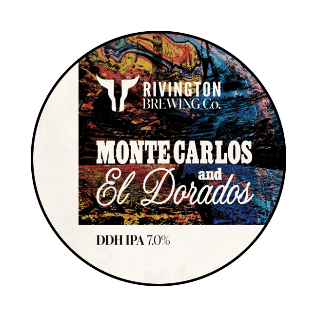 Rivington Rivington | Monte Carlos & El Dorados | 7,0% | Keykeg 30 Lt. 30 LT Organic Beer