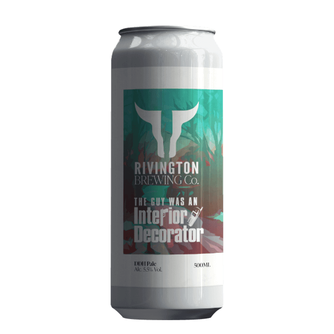 Rivington Rivington | The Guy Was An Interior Decorator | 5,5% | Lattina 50 Cl. 50 CL Organic Beer