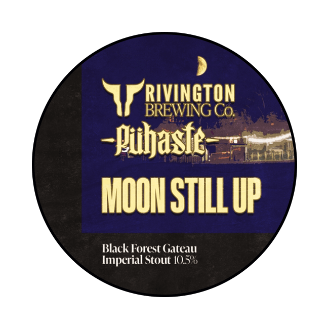 Rivington Rivington x Puhaste | Moon Still Up | 10,5% | Keykeg 20 Lt. 20 LT Organic Beer