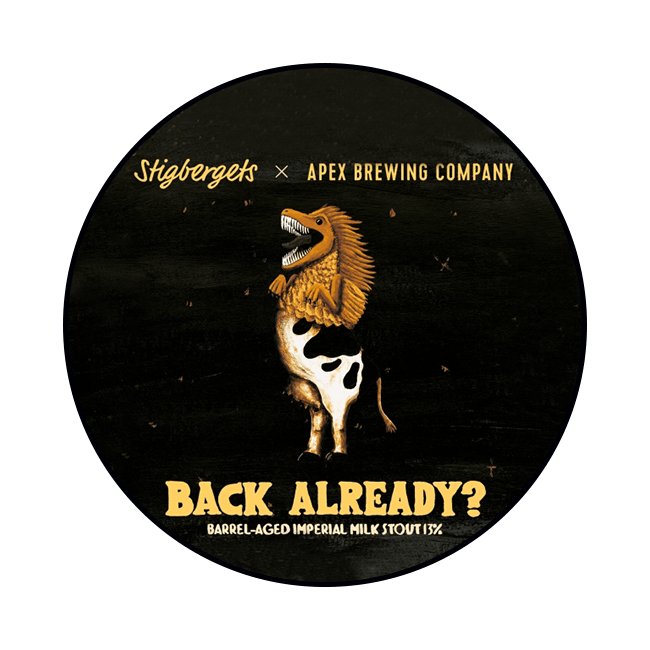 Stigbergets Stigbergets x Apex | BBA Back Already? | 13,0% | Keykeg con Sacca 20 Lt. 20 LT Organic Beer