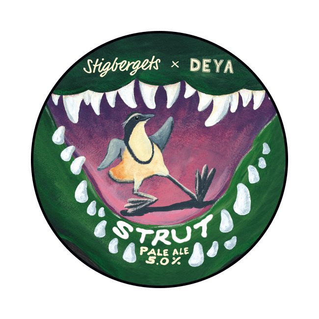 Stigbergets Stigbergets x Deya | Strut | 5,0% | Keykeg con Sacca 30 Lt. 30 LT Organic Beer