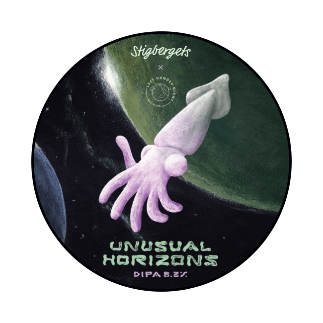 Stigbergets Stigbergets x Left Handed Giant | Unusual Horizons | 8,3% | Keykeg con Sacca 20 Lt. 20 LT Organic Beer