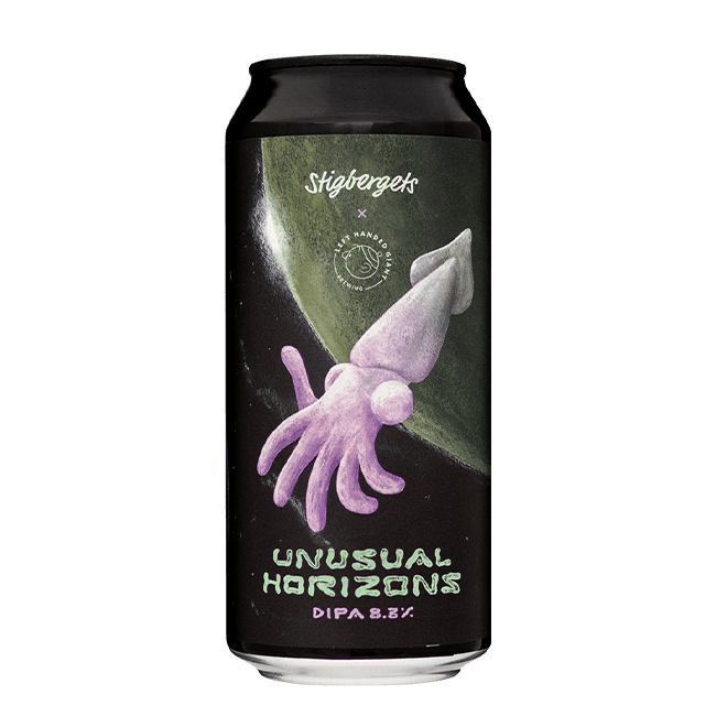 Stigbergets Stigbergets x Left Handed Giant | Unusual Horizons | 8,3% | Lattina 44 Cl. 44 CL Organic Beer