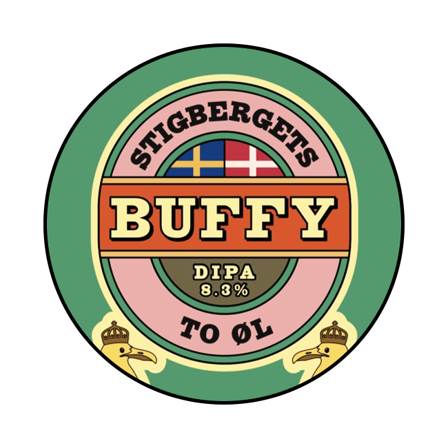 Stigbergets Stigbergets x To Ol | Buffy | 8,3% | Keykeg 20 Lt. 20 LT Organic Beer