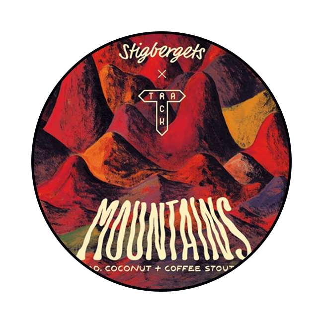 Stigbergets Stigbergets x Track Brewing Co. | Mountains | 13,0% | Keykeg con Sacca 20 Lt. 20 LT Organic Beer