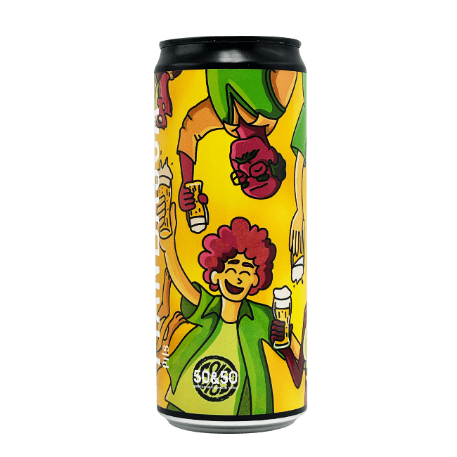 50&50 50&50 | Man Bassa | 5% | Lattina 33 Cl. (Ct 12 Pz) 33 CL Organic Beer