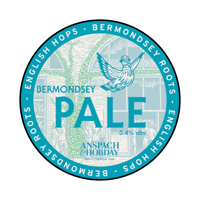 Anspach & Hobday Anspach & Hobday ∣ Bermondsey Pale ∣ 3,4% ∣ Keykeg con Sacca 30 Lt. 30 LT Organic Beer