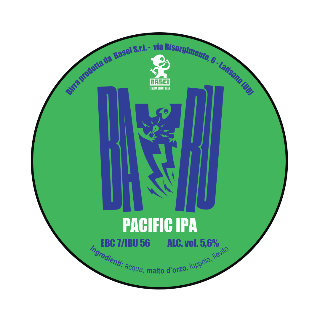 Basei Basei ∣ Baru ∣ 5,6% ∣ Polykeg con Sacca 24 Lt. (Baionetta) 24 LT POLYKEG Organic Beer