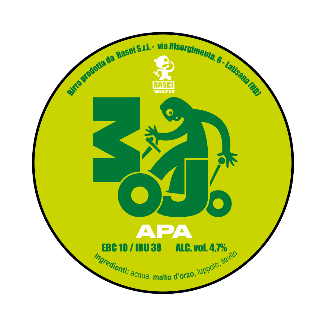 Basei Basei ∣ Mojo ∣ 4,7% ∣ Polykeg con Sacca 24 Lt. (Baionetta) 24 LT POLYKEG Organic Beer