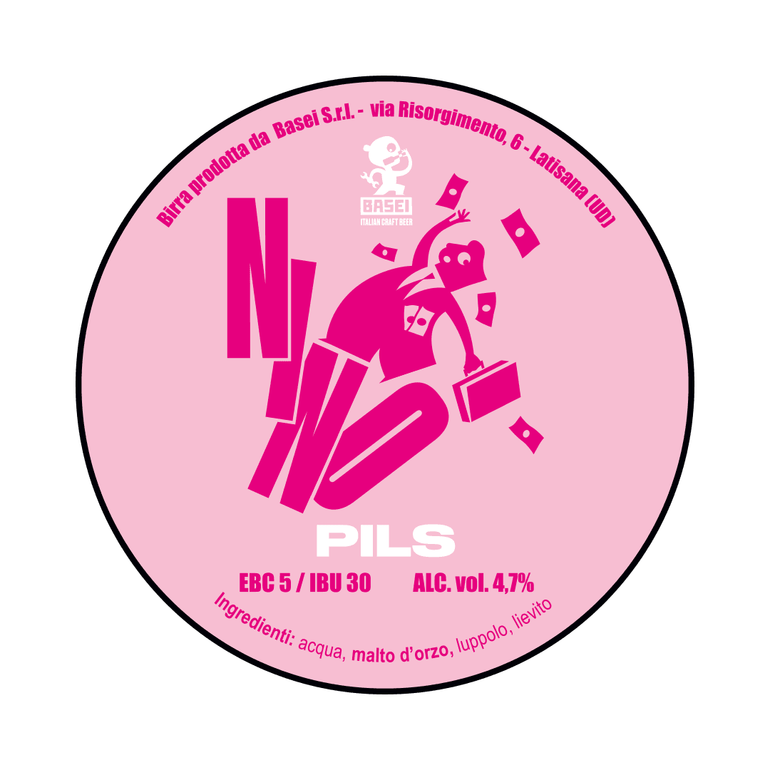 Basei Basei ∣ Nino ∣ 4,7% ∣ Polykeg con Sacca 24 Lt. (Baionetta) 24 LT POLYKEG Organic Beer