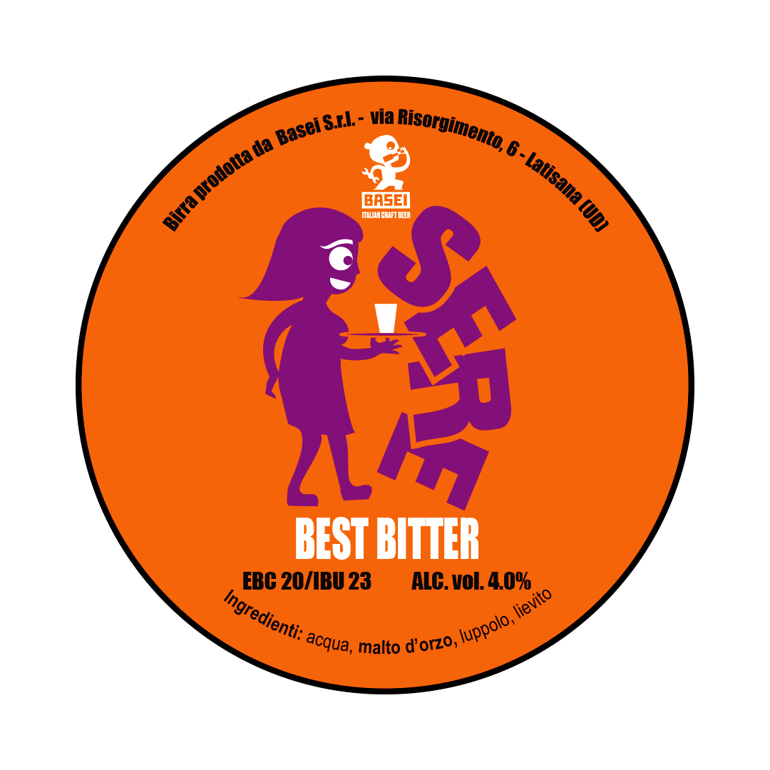 - Basei | La Sere | 4% | Polykeg con Sacca 24 Lt. (Baionetta) Organic Beer