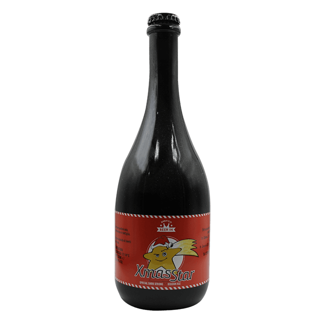 Beer In Beer In ∣ Christmas Star ∣ 9% ∣ 75 Cl. (Ct 6 Pz) 75 CL Organic Beer