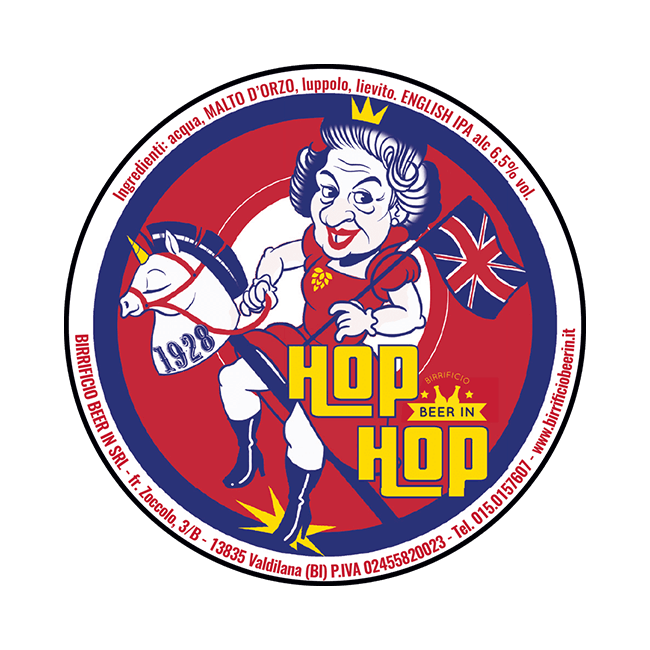 Beer In Beer In ∣ Hop Hop ∣ 6,5% ∣ Keykeg con Sacca 20 Lt. 20 LT Organic Beer