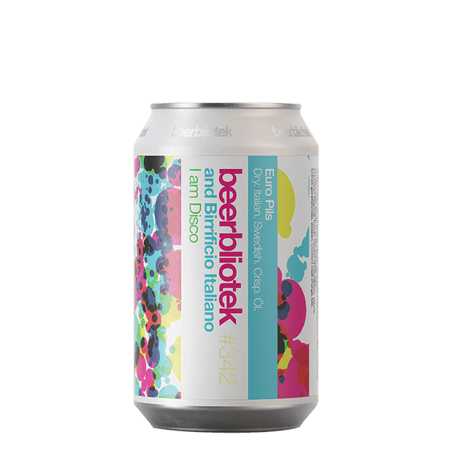 Beerbliotek Beerbliotek collab. Birrificio Italiano ∣ I Am Disco ∣ 5,2% ∣ 33 Cl. (Ct 24 Pz) 33 CL Organic Beer
