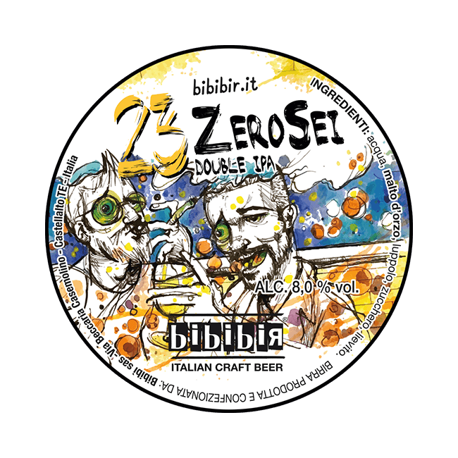 Bibibir Bibibir ∣ 23ZEROSEI ∣ 8% ∣ Polykeg 24 Lt. (Baionetta) 24 LT POLYKEG Organic Beer