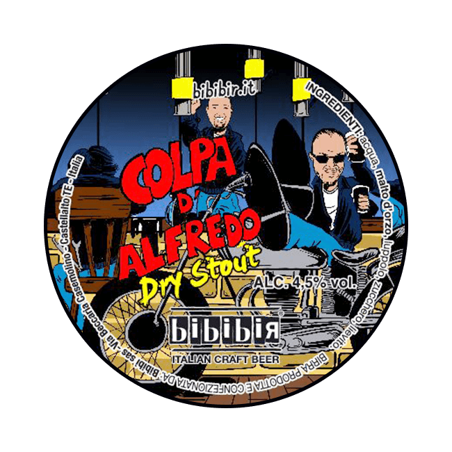 Bibibir Bibibir | Colpa D'Alfredo | 4,5% | Acciaio 20 Lt. Baionetta 20 LT ACCIAIO Organic Beer