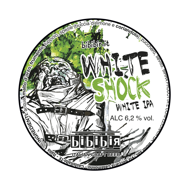 Bibibir Bibibir ∣ White Shock ∣ 6,2% ∣ Acciaio 20 Lt. Baionetta 20 LT ACCIAIO Organic Beer