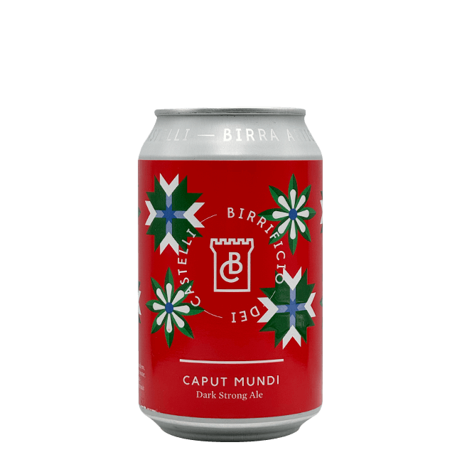 Birrificio dei Castelli Birrificio Dei Castelli | Caput Mundi | 10% | Lattina 33 Cl. (Ct 18 Pz) 33 CL Organic Beer