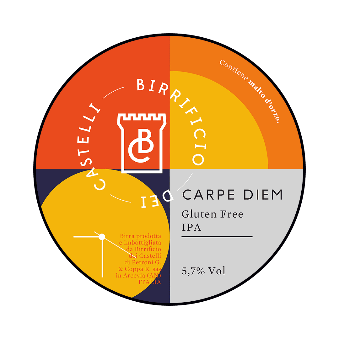 Birrificio dei Castelli Birrificio dei Castelli ∣ Carpe Diem Gluten Free IPA ∣ 6% ∣ Polykeg 24 Lt. (Baionetta) 24 LT POLYKEG Organic Beer